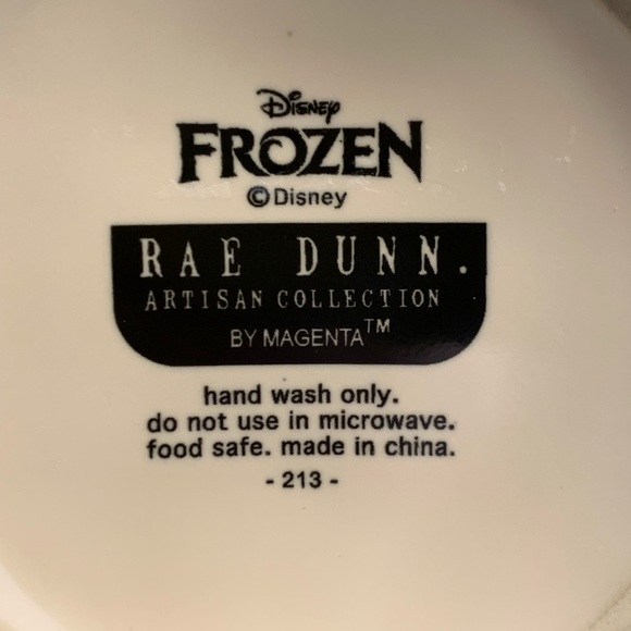 Rae Dunn ~ Frozen ~ Iridescent “Let It Go” Mug w/Elsa Silhouette - Picture 11 of 11